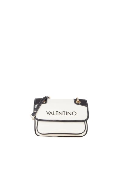 Valentino VBS7QH04 Γυναικεία Τσάντα Ώμου Μπεζ-Μαύρο