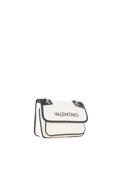 Valentino VBS7QH04 Γυναικεία Τσάντα Ώμου Μπεζ-Μαύρο