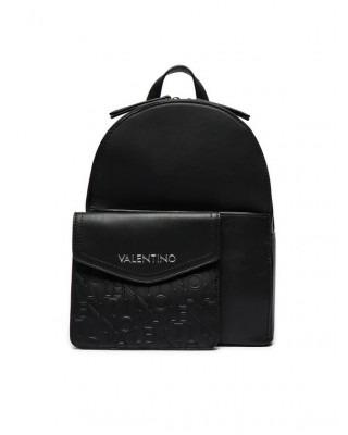 Valentino VBS7QP02 Γυναικείο σακίδιο πλάτης με αφαιρούμενο clutch bag Μαύρο Valentino VBS7QP02 Γυναικείο σακίδιο πλάτης με αφαιρούμενο clutch bag Μαύρο