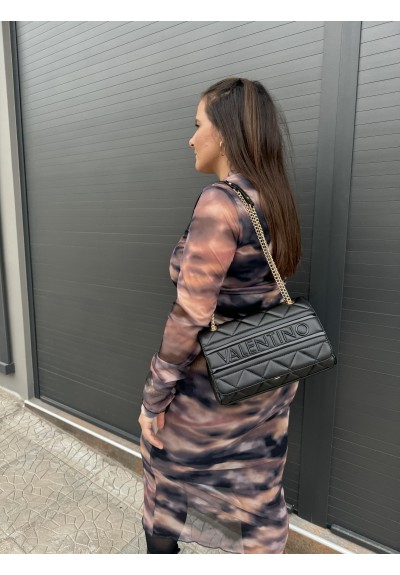 Valentino VBS51O05-Nero-001 Γυναικεία Flap Bag 'Ωμου Μαύρη