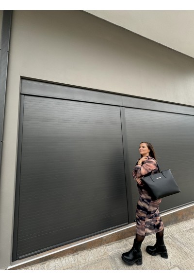 Valentino VBS7B301-ZER-005 Γυναικεία Τσάντα Shopper Ώμου Μαύρη