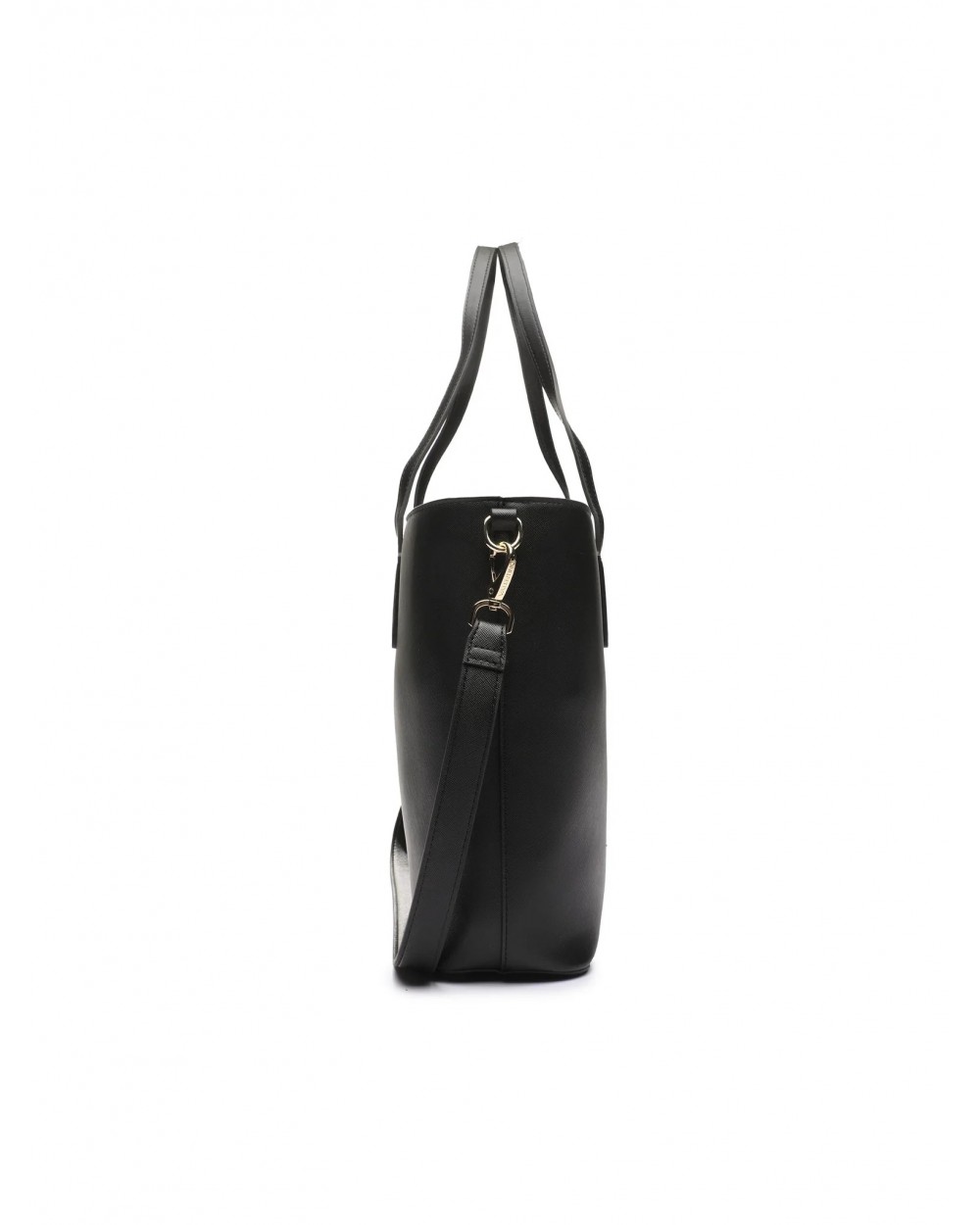 Valentino VBS7B301-ZER-005 Γυναικεία Τσάντα Shopper Ώμου Μαύρη Γυναικείες Τσάντες