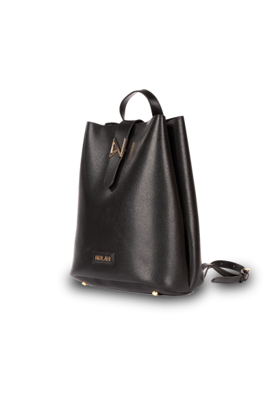 Nolah Lauren Γυναικεία Τσάντα Πλάτης Μαύρη