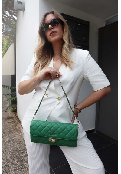 Nolah Sania  Γυναικεία Τσάντα ώμου  σε πράσινο χρώμα