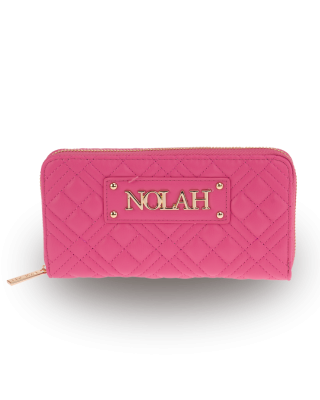Nolah Selia Μεγάλο Γυναικείο Πορτοφόλι Φούξια