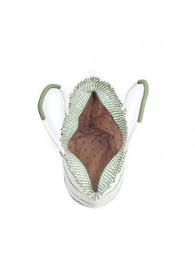 Verde Γυναικεία Τσάντα Ώμου Χακί