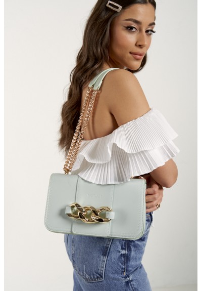 Nolah Britney Γυναικεία Τσάντα Ώμου Mint
