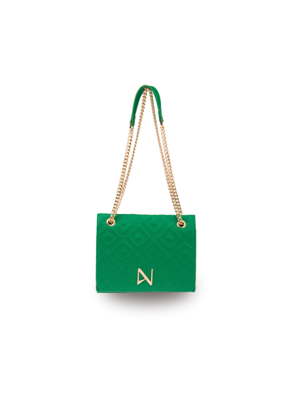 Nolah Reina Γυναικεία Τσάντα Χιαστί Πράσινη