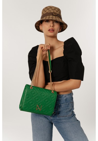 Nolah Reina Γυναικεία Τσάντα Χιαστί Πράσινη