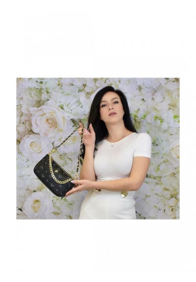 La tour Eiffel 36-201021-1 Γυναικεία Τσάντα Χιαστί Μαύρη La tour Eiffel 36-201021-1 Γυναικεία Τσάντα Χιαστί Μαύρη