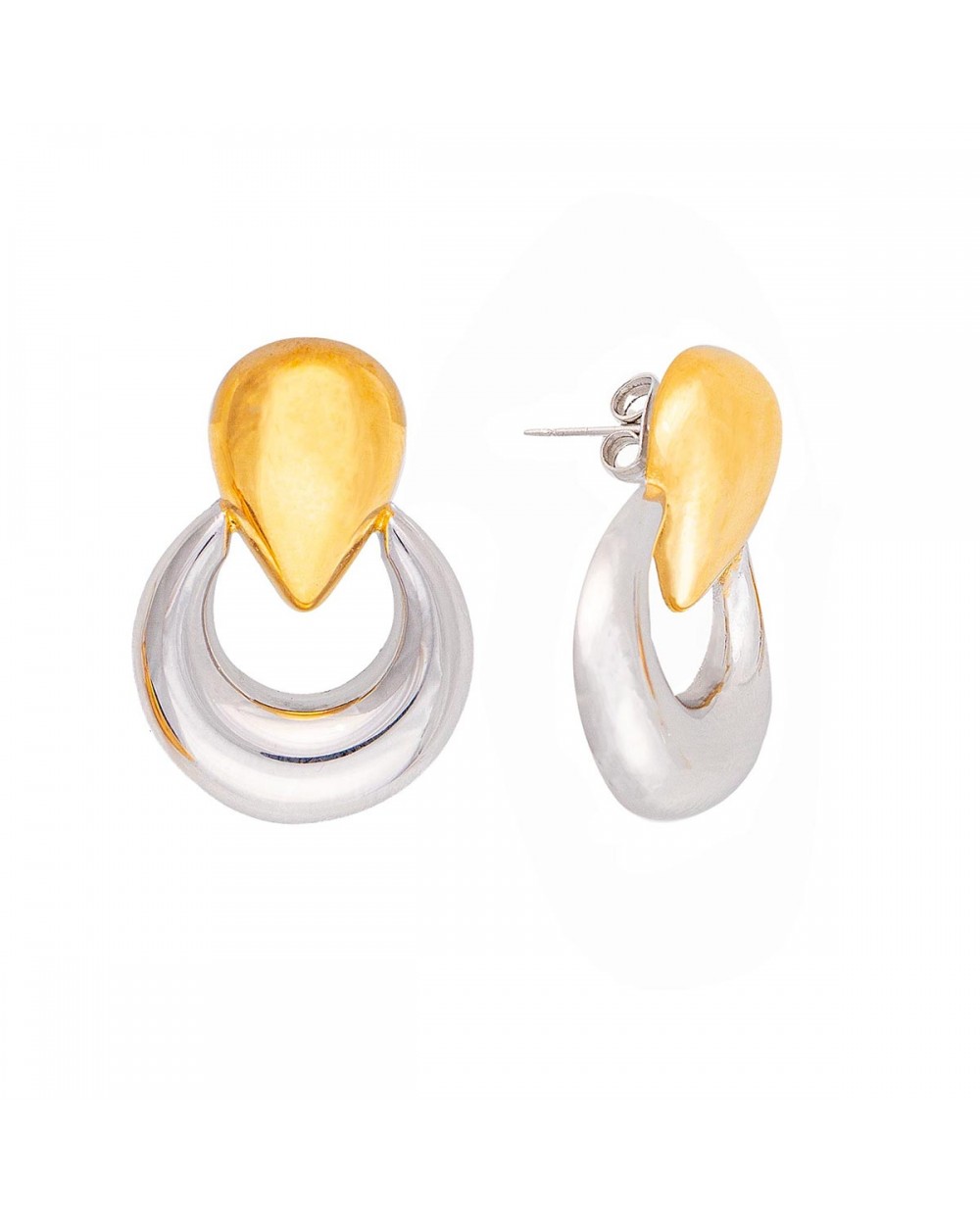 <p>Σκουλαρίκια Δίχρωμα από Ανοξείδωτο Ατσάλι – Excite Fashion Jewellery&nbsp;</p>
<p>E-0102004-PS</p> Κοσμήματα