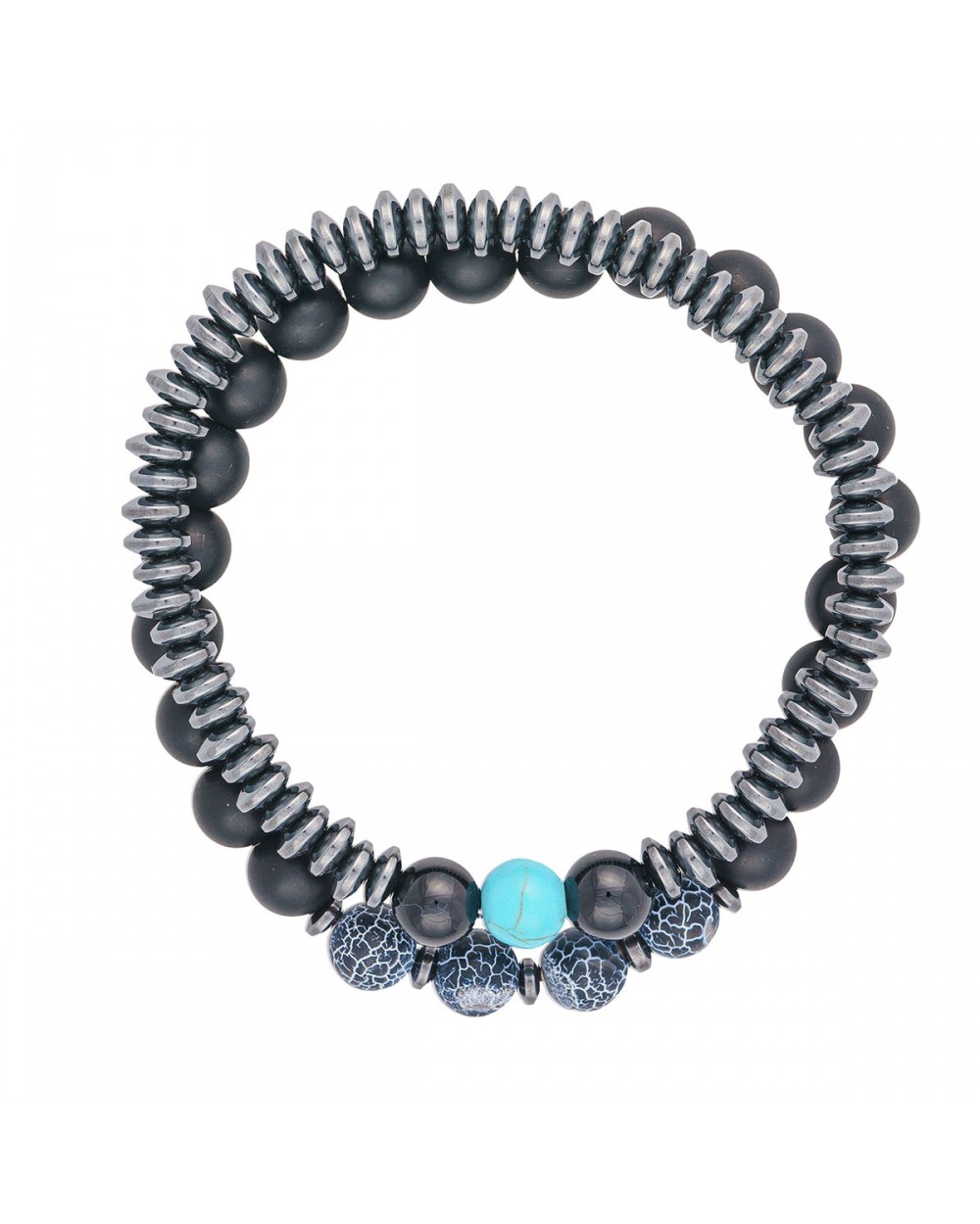 Ανδρικά κοσμήματα B-12328-W.A