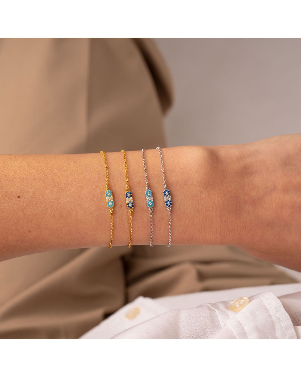 Βραχιόλια B-54-TYRKG-6