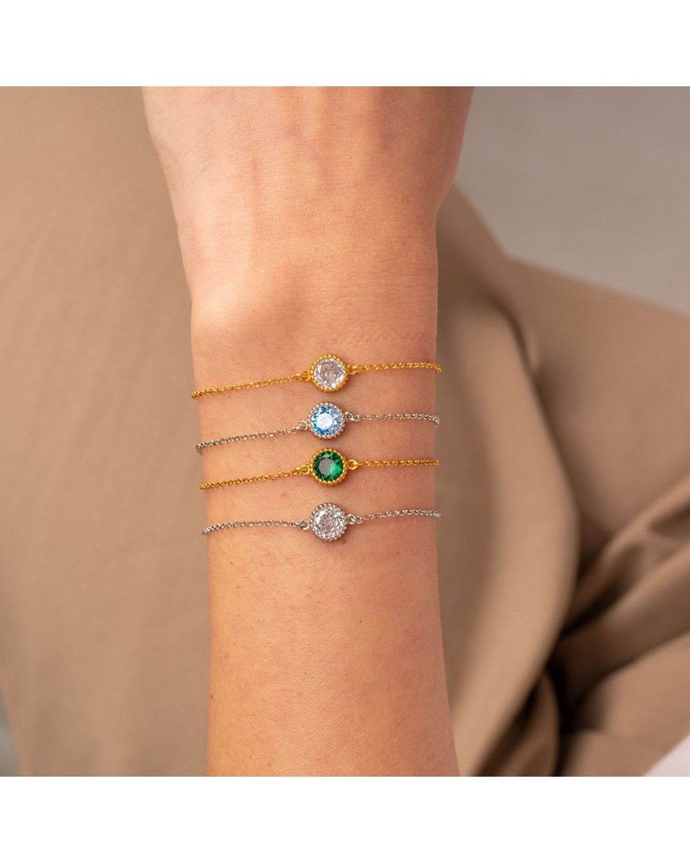 Βραχιόλια B-58-PRAS-G-79