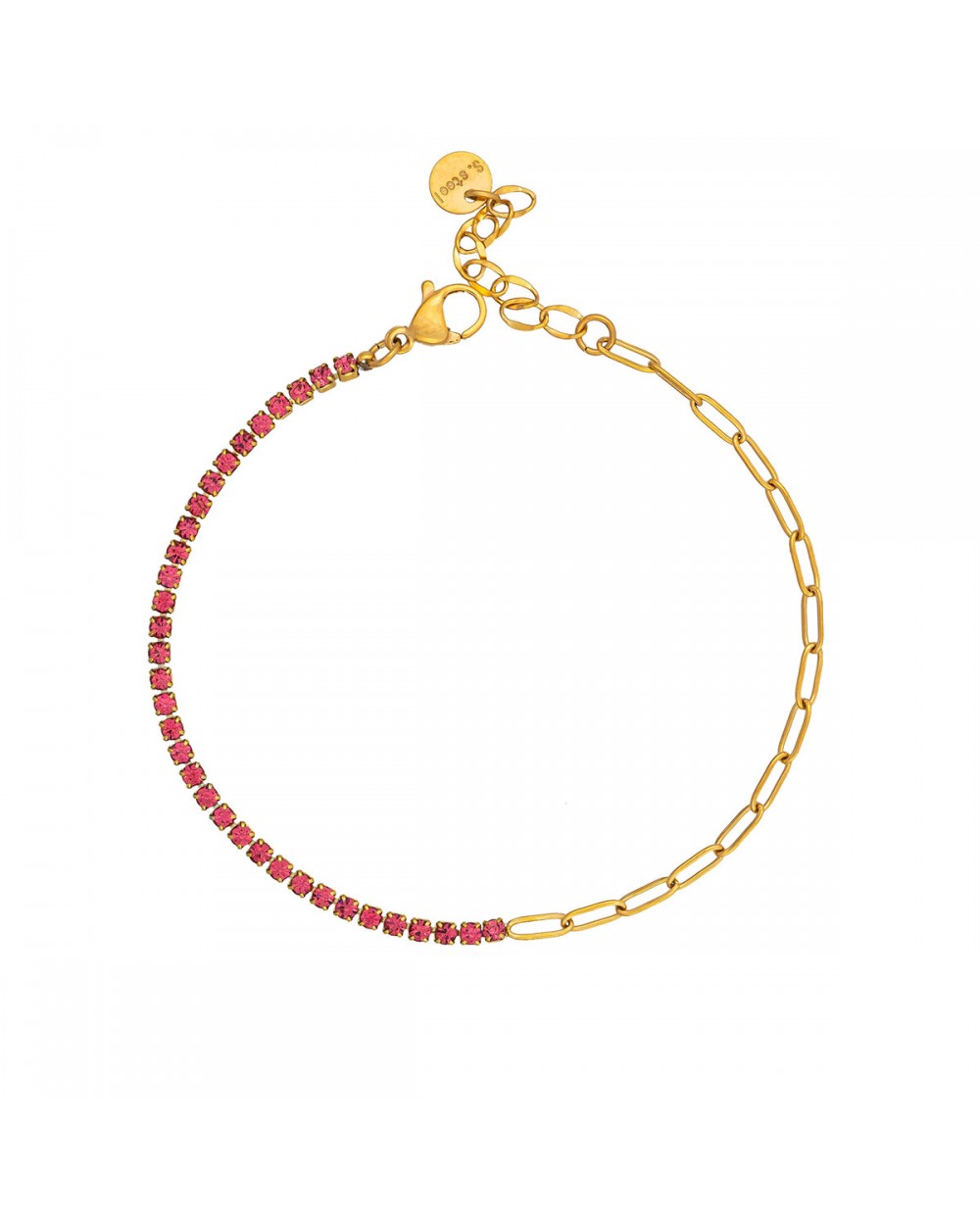 Βραχιόλια B-YH1306A-G-PINK-55