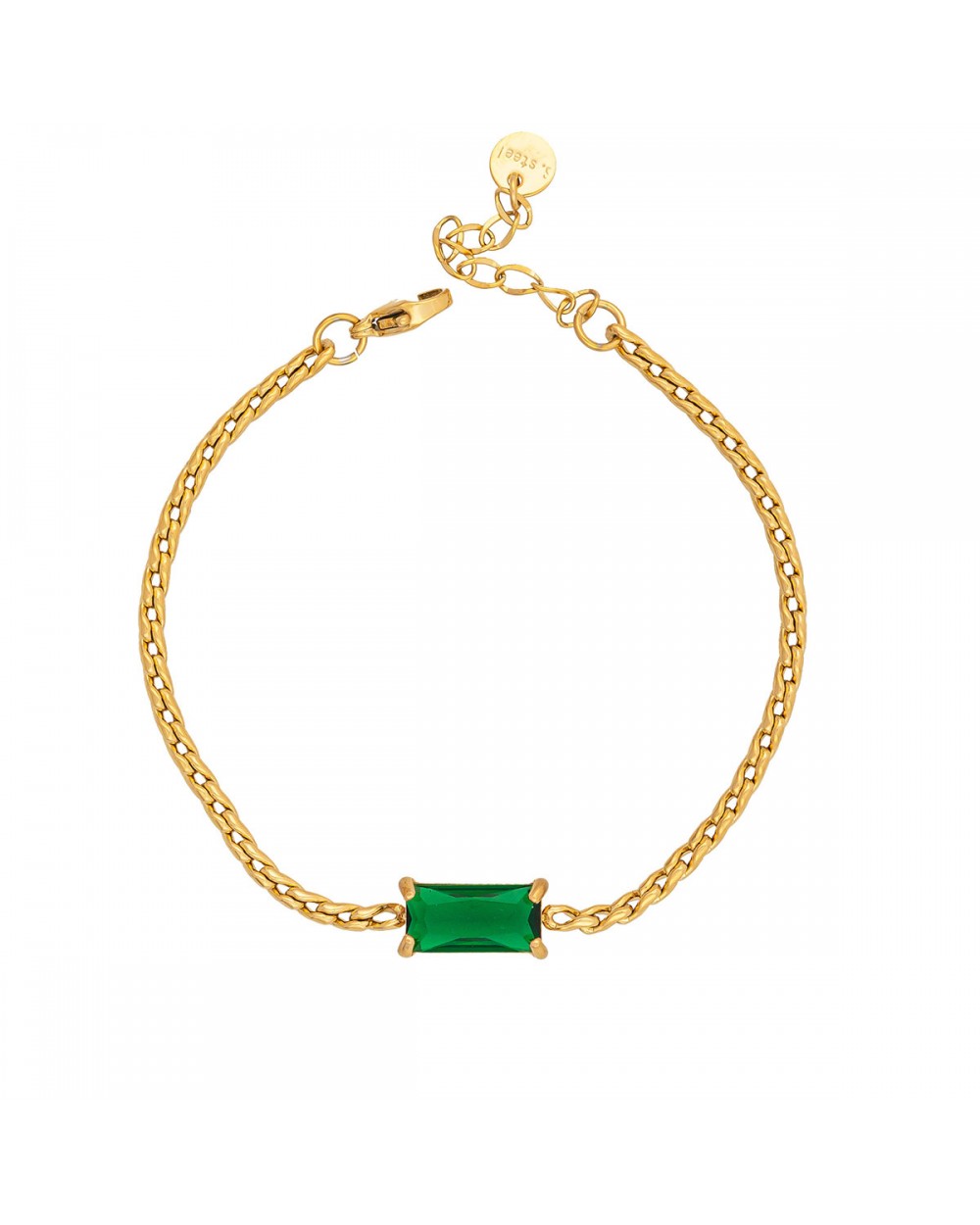 Βραχιόλια B-YH1671A-GREEN-G-55