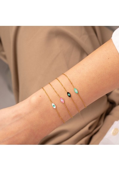 Βραχιόλια B001-BLACK