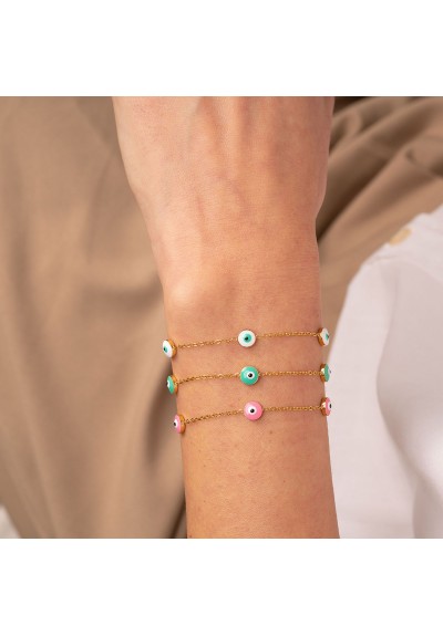 Βραχιόλια B006-WHITE