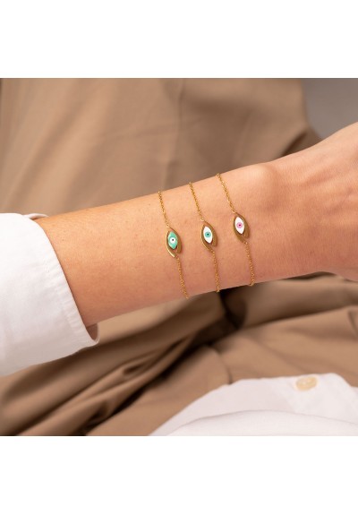 Βραχιόλια B008-WHITE