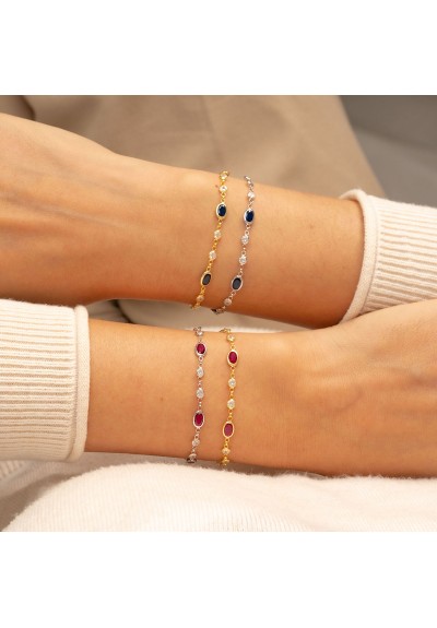 Βραχιόλια B111760-BLUE-G