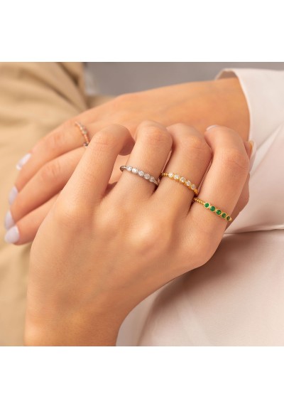 Δαχτυλίδια D-31-PRAS-G