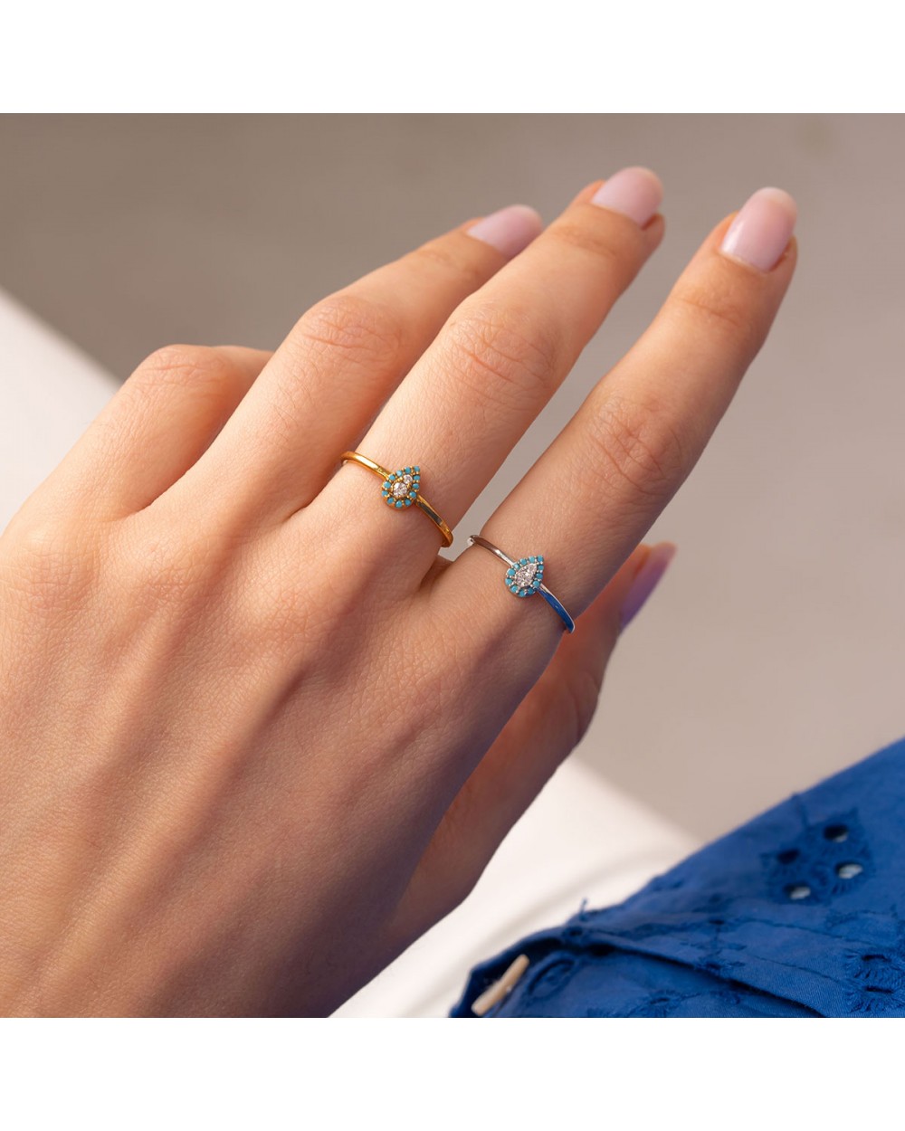 Δαχτυλίδια D-69-TYRK-G-5