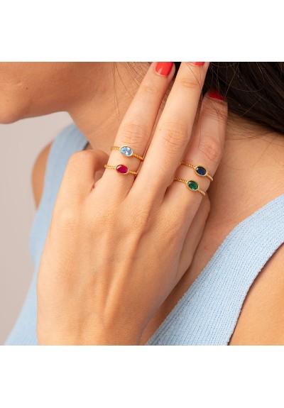 Δαχτυλίδια D-54-PRAS-G-79