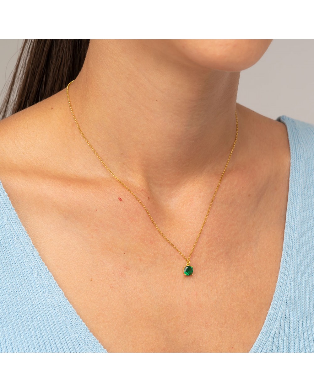 Κολιέ K-11-PRAS-G