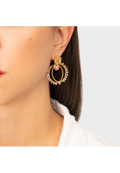 Σκουλαρίκια E007-1-G