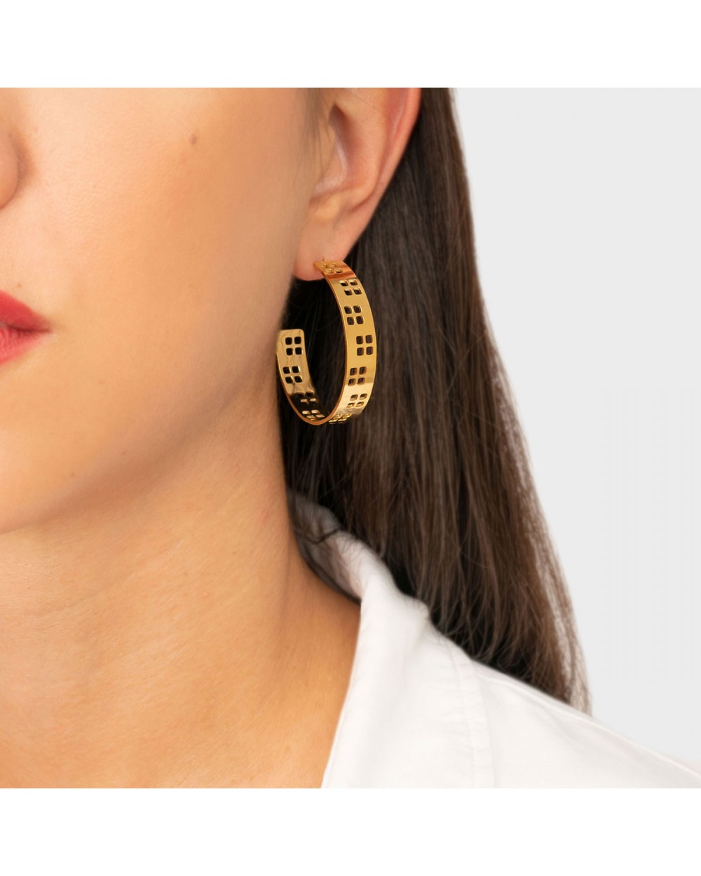 Σκουλαρίκια E008-G