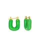 Σκουλαρίκια E-1014A-GREEN