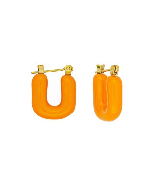 Σκουλαρίκια E-1014A-ORANGE