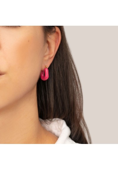 Σκουλαρίκια E-1014A-ROSE