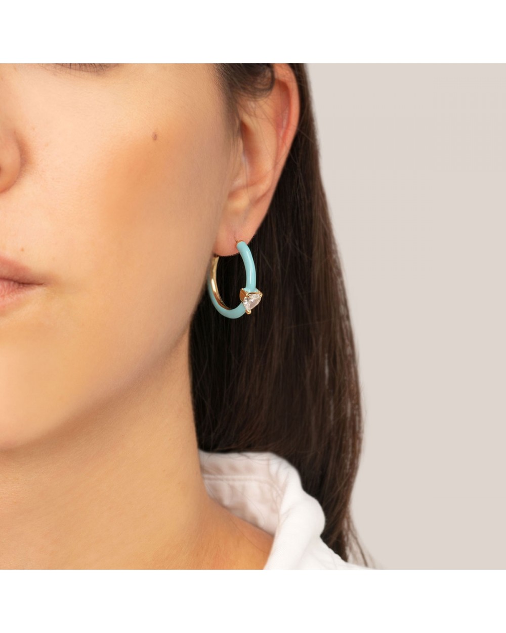 Σκουλαρίκια E-1205A-BLUE-65