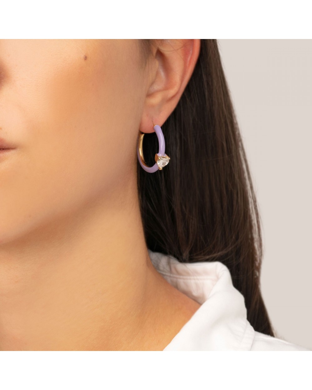 Σκουλαρίκια E-1205A-PURPLE-65