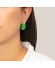 Σκουλαρίκια E-1700A-GREEN