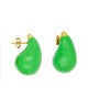 Σκουλαρίκια E-1700A-GREEN