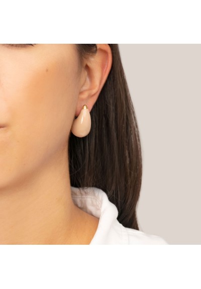 Σκουλαρίκια E-1700A-KHAKI