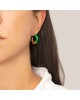 Σκουλαρίκια E-1901A-GREEN