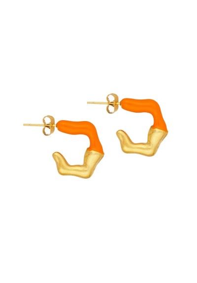 Σκουλαρίκια E-1901A-ORANGE
