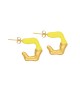 Σκουλαρίκια E-1901A-YELLOW