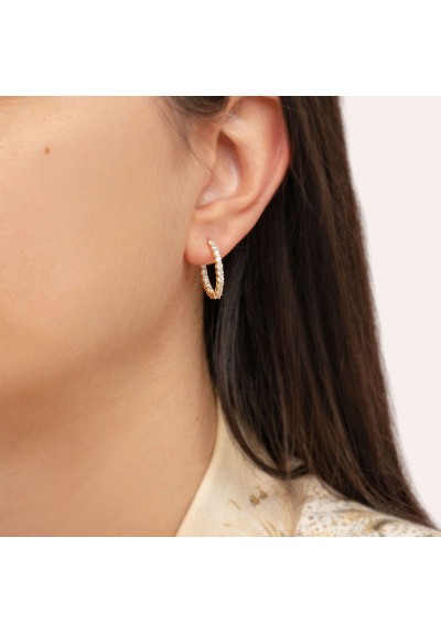 Σκουλαρίκια E-2045-G