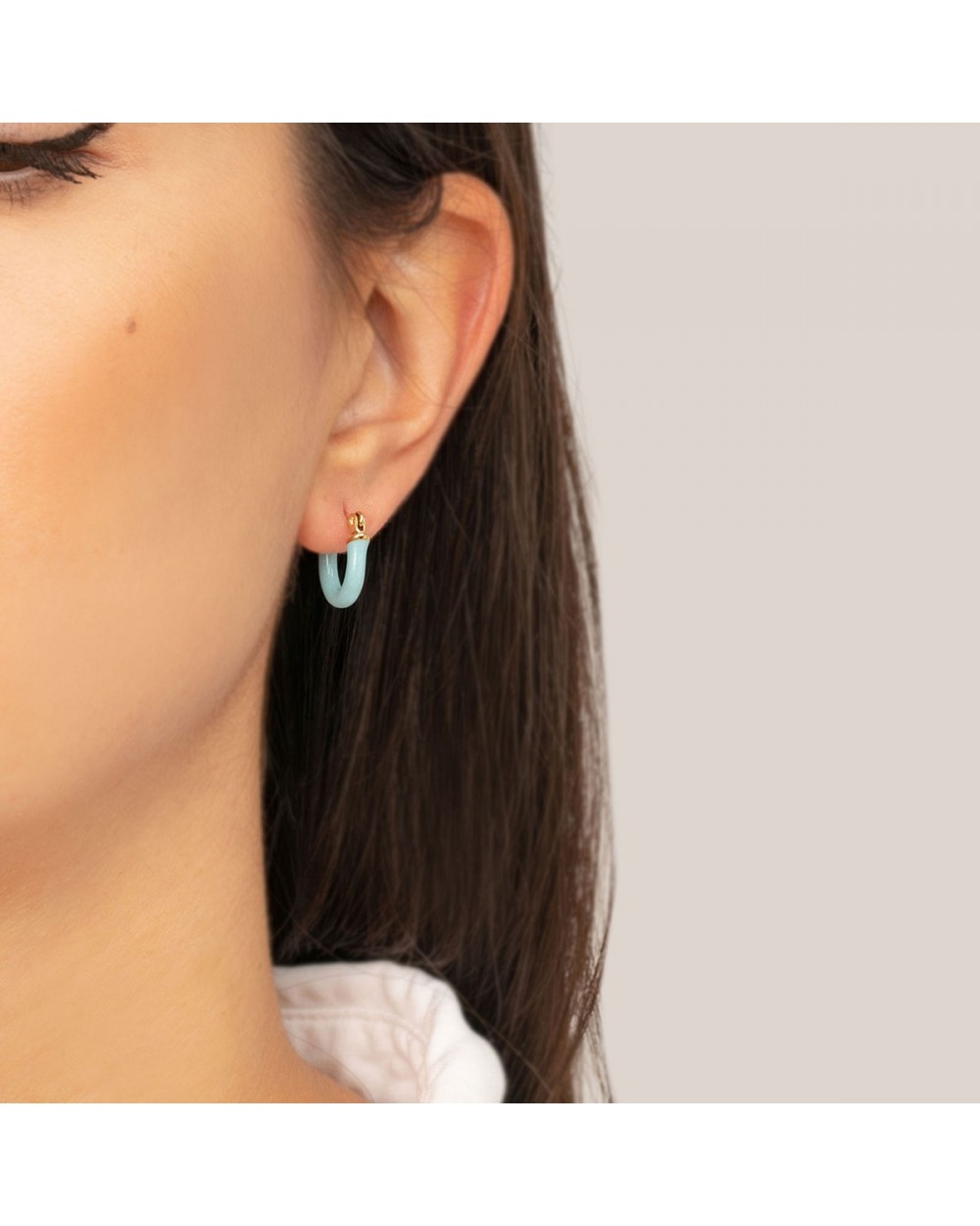 Σκουλαρίκια E-2386A-BLUE