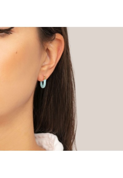 Σκουλαρίκια E-2386A-BLUE