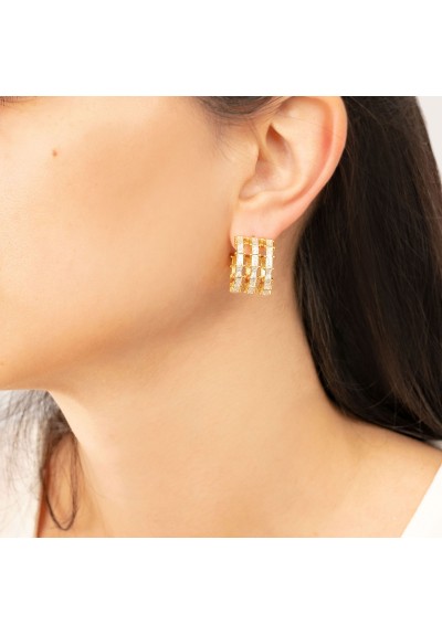 Σκουλαρίκια E-2407031-G