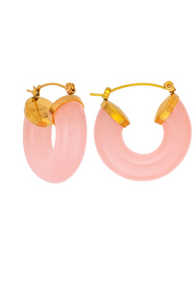 Σκουλαρίκια E-2841-PINK
