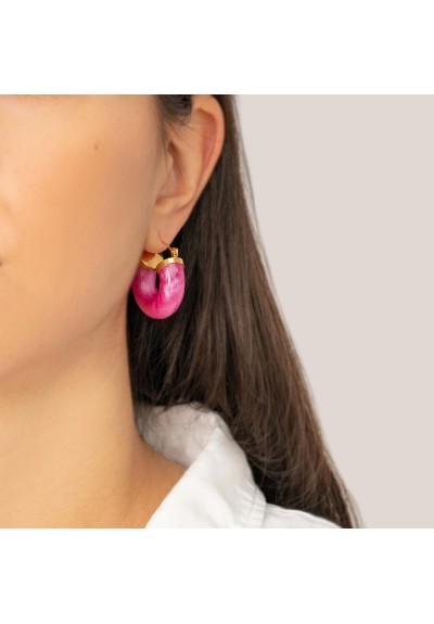 Σκουλαρίκια E-2842-ROSE