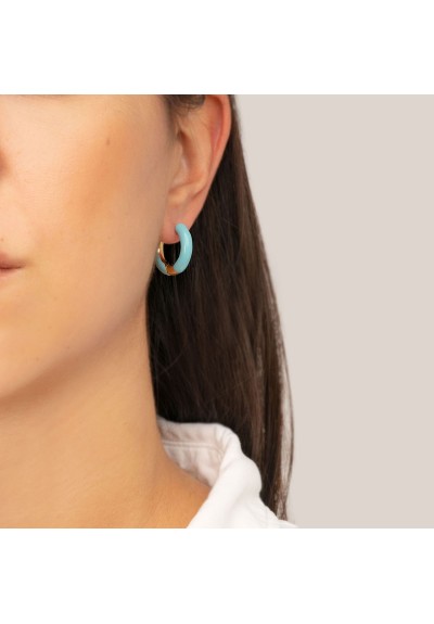 Σκουλαρίκια E-306A-BLUE