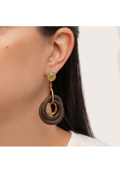 Σκουλαρίκια E-4403-G