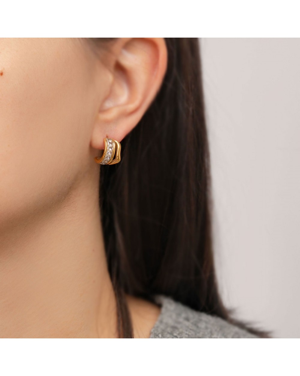 Σκουλαρίκια E-60500-G